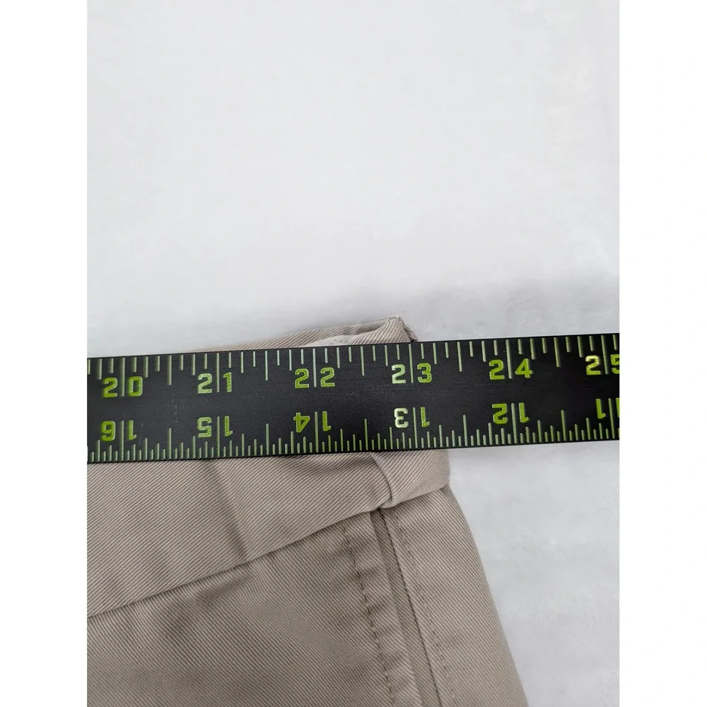 Oak‎ Hill Mens Khaki Pleated Pants Size 48x34 Casual Chinos